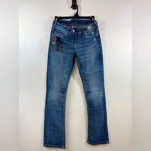 Silver Jeans Co. Women's Tuesday Low Rise Slim Bootcut Jeans | Size 28”x33”| NWT
